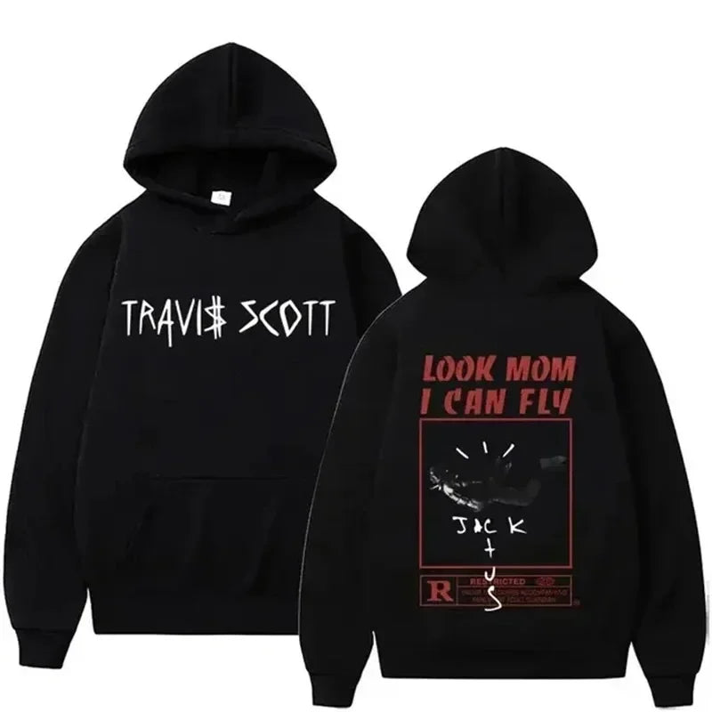 2024 men and women the same fashion casual trend hoodie outdoor sports travel hoodie printed hoodie size S-3XL